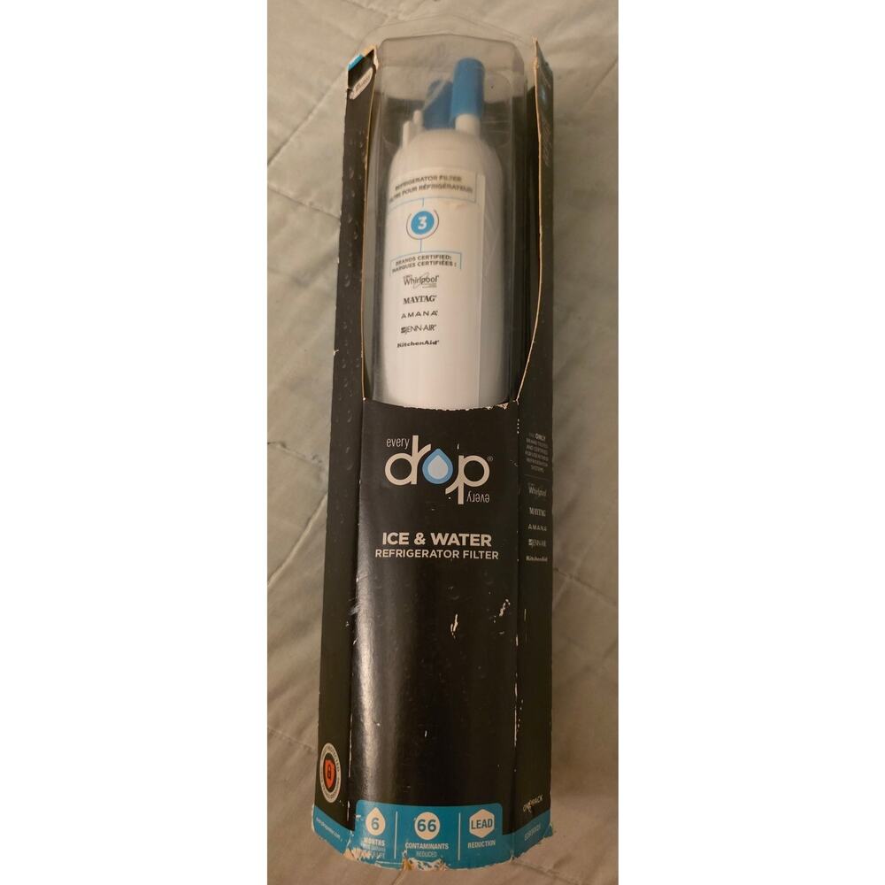Genuine Everydrop Refrigerator Ice & Water Filter 3 EDR3RXD1 *READ*